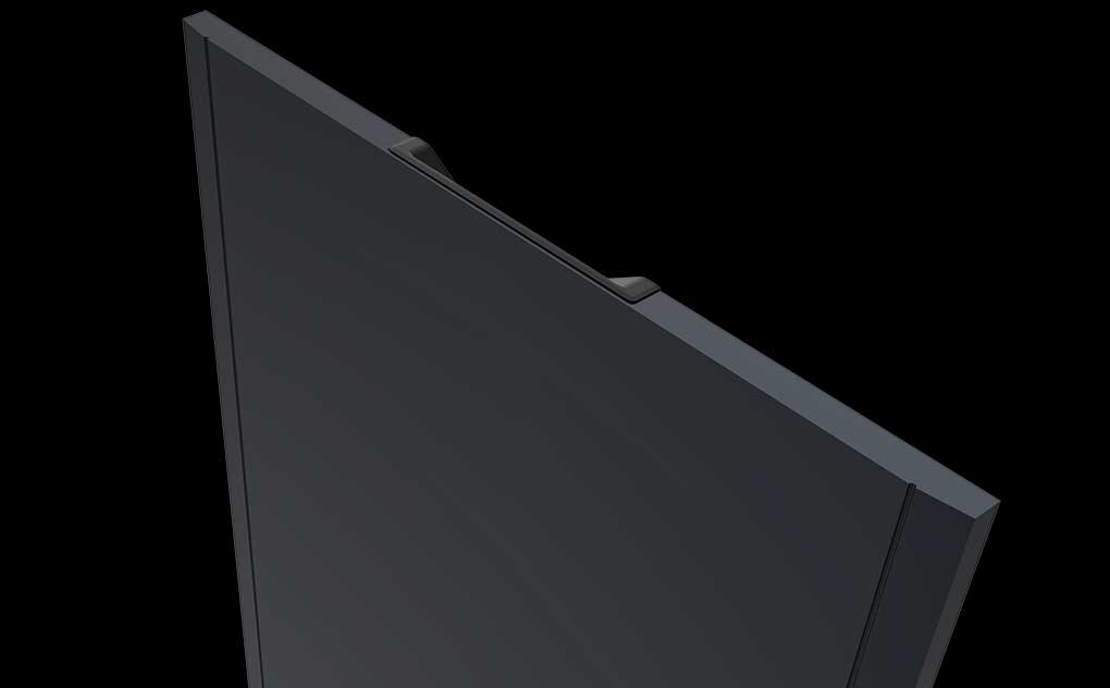 暗扣式簡約拉手設計