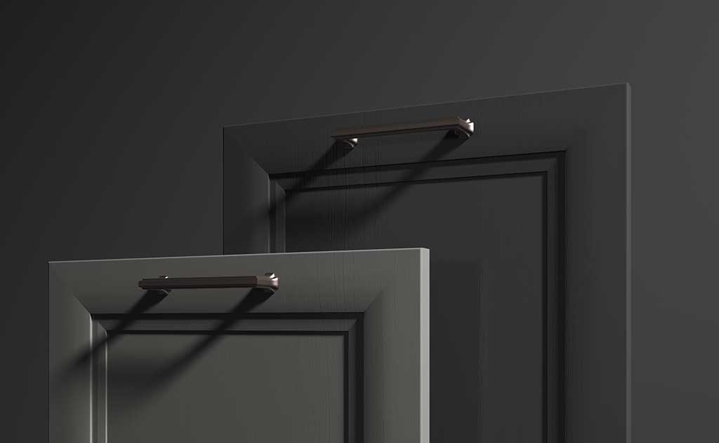 紫隱灰水曲柳木門板