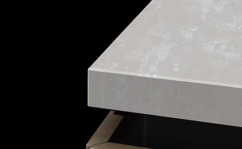 皮紋質感石英石臺面